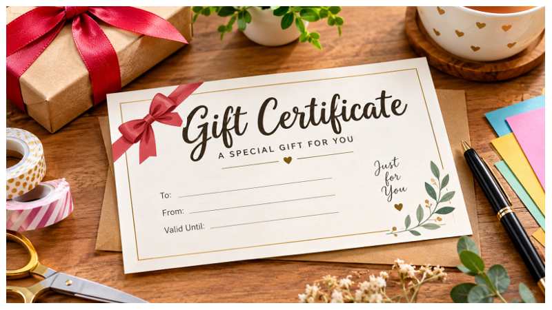 Gift Certificate Maker: Easy Ideas for Creating a Thoughtful Present